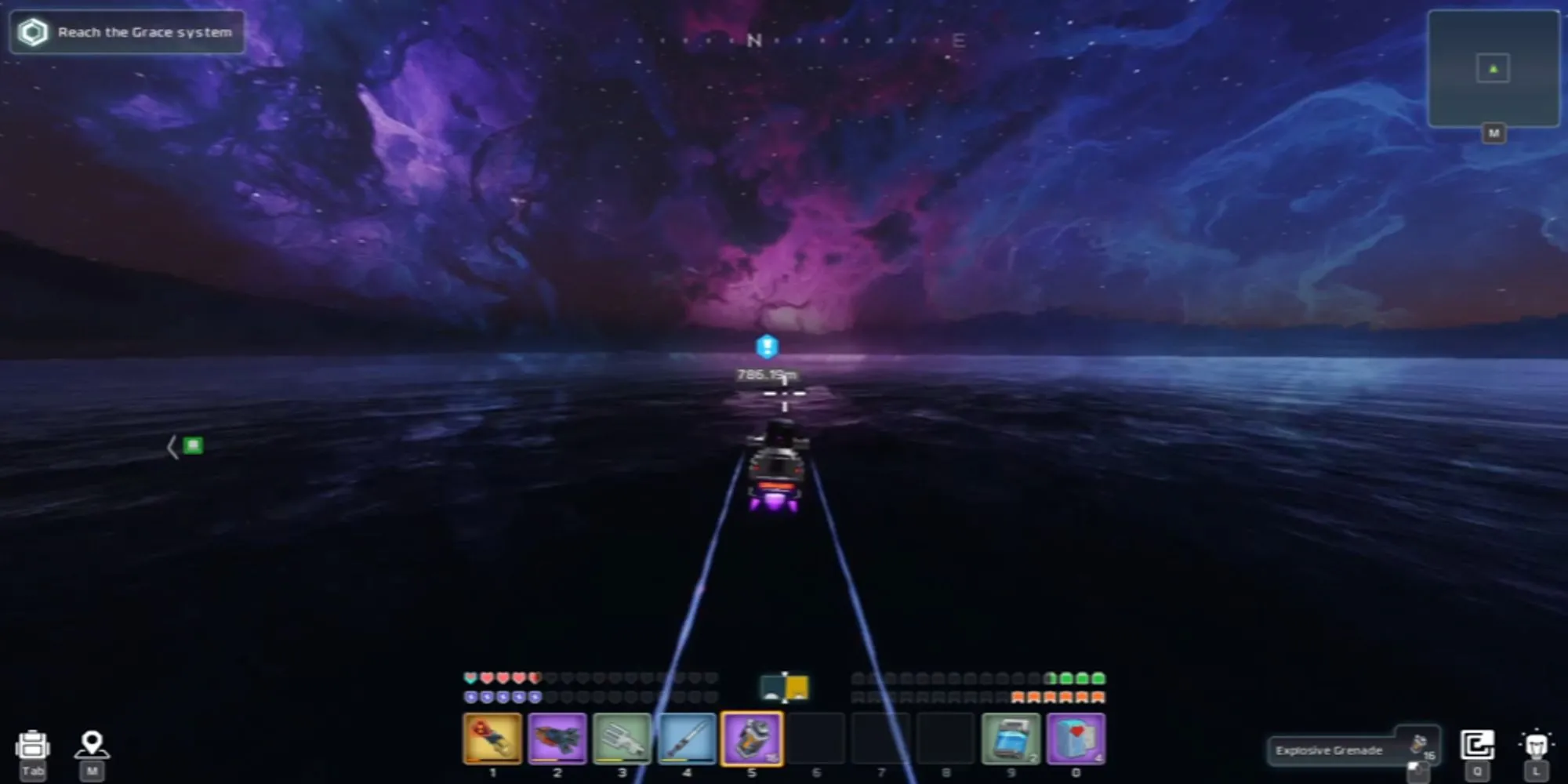 Khung cảnh thơ mộng và không khí đặc trưng của thế giới Cubic Odyssey