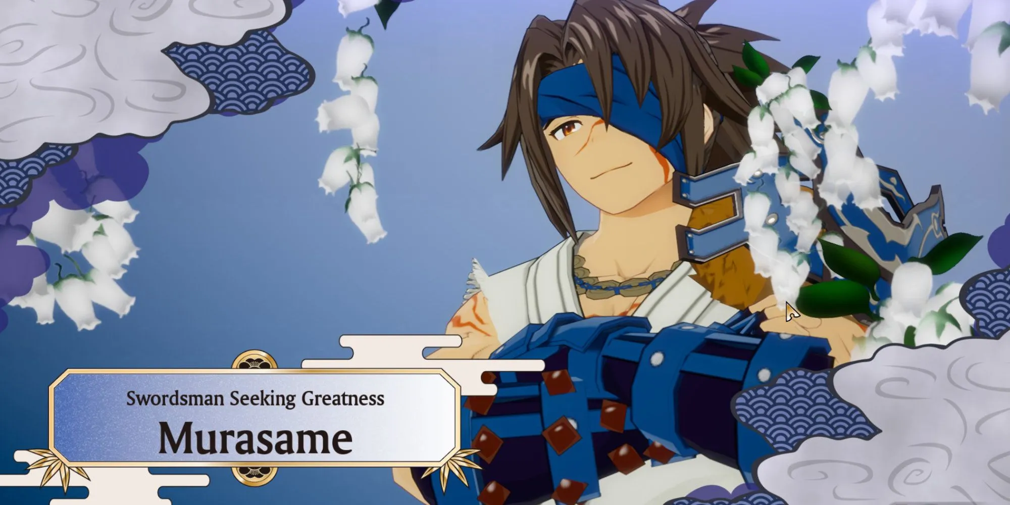 Nhân vật Murasame trong Rune Factory: Guardians of Azuma.