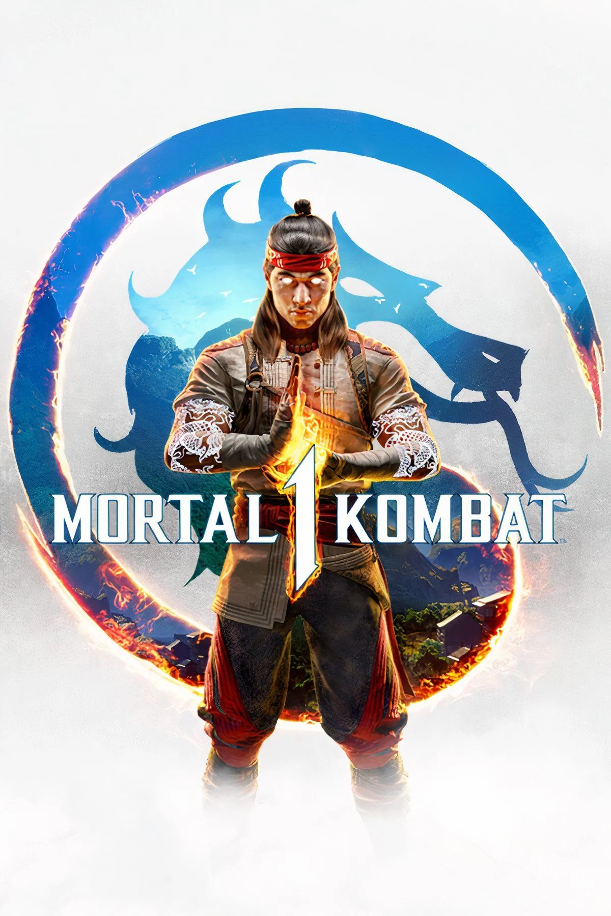 Ảnh bìa chính thức của game đối kháng Mortal Kombat 1, với logo và các nhân vật biểu tượng sẵn sàng xung trận.