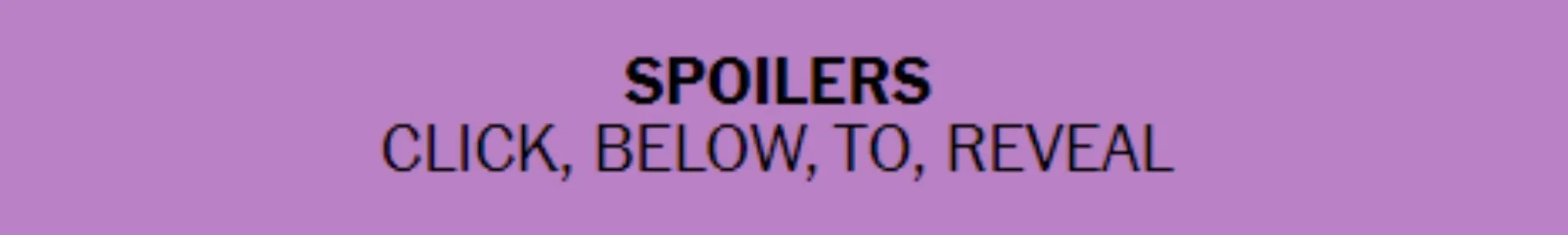 Banner Connections NYT với thông báo spoiler đáp án màu tím.