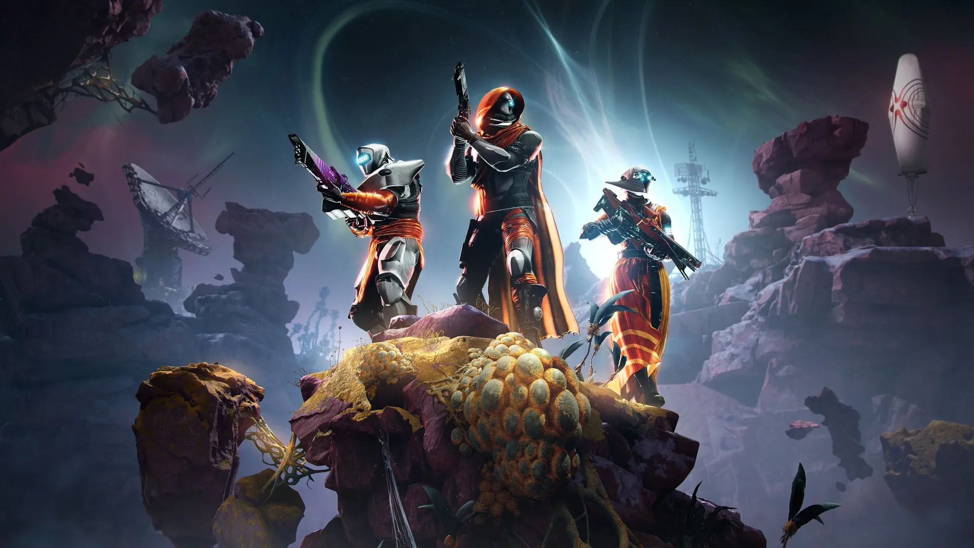 Bộ giáp Edge of Fate và vũ khí Kepler trong Destiny 2