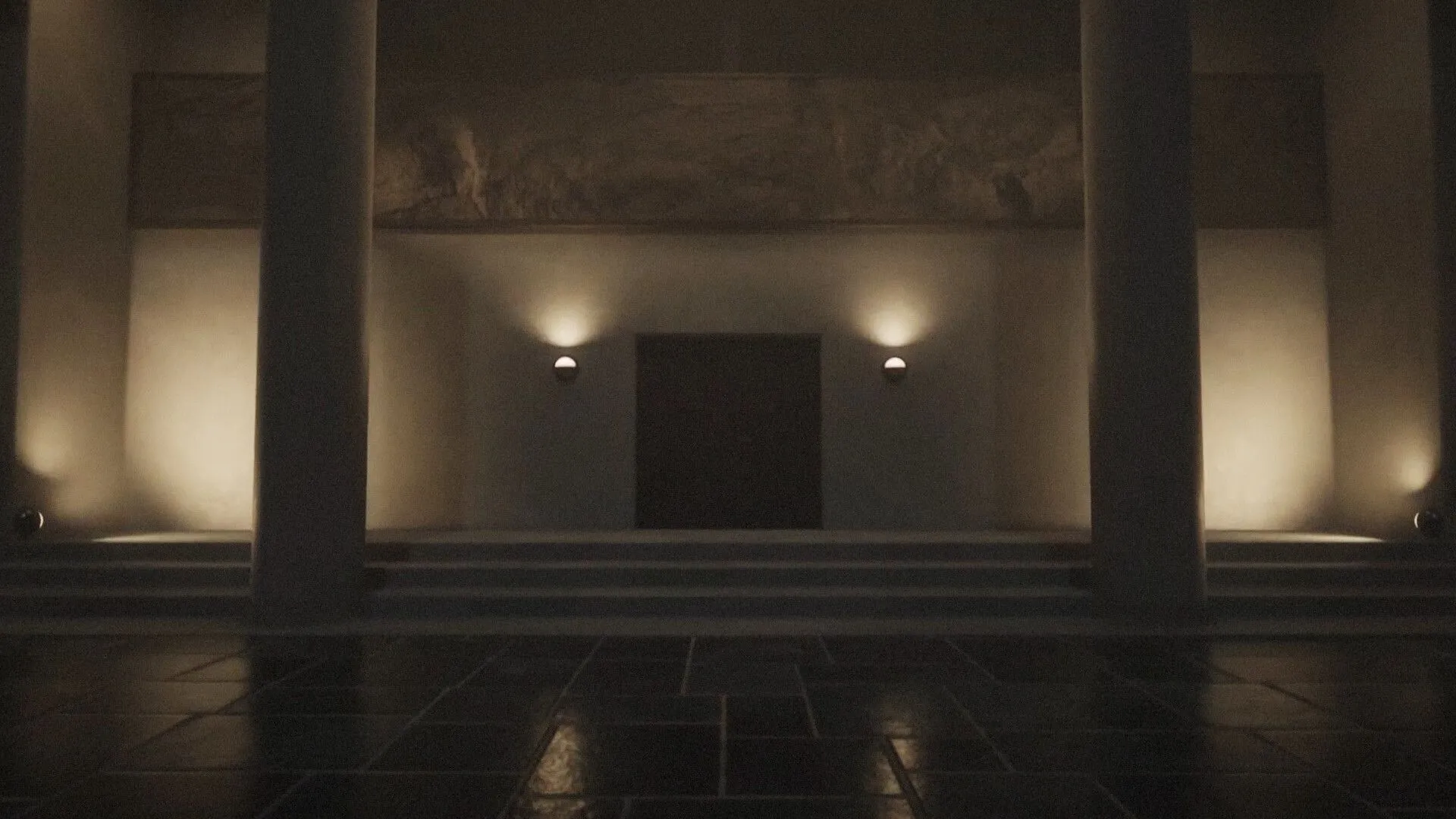 Cảnh một nhân vật bí ẩn trong bóng tối của Dead Take