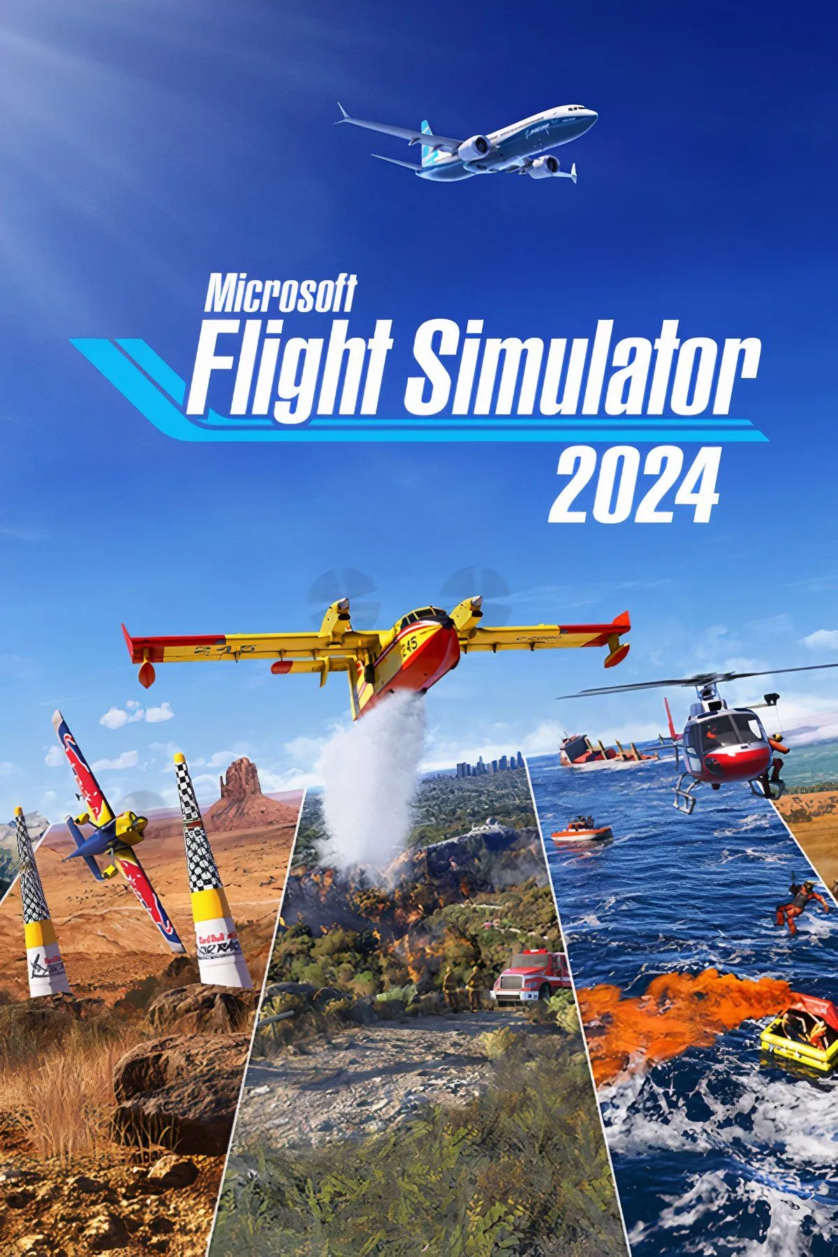 Cảnh quan thành phố chân thực trong Microsoft Flight Simulator nhìn từ trên cao