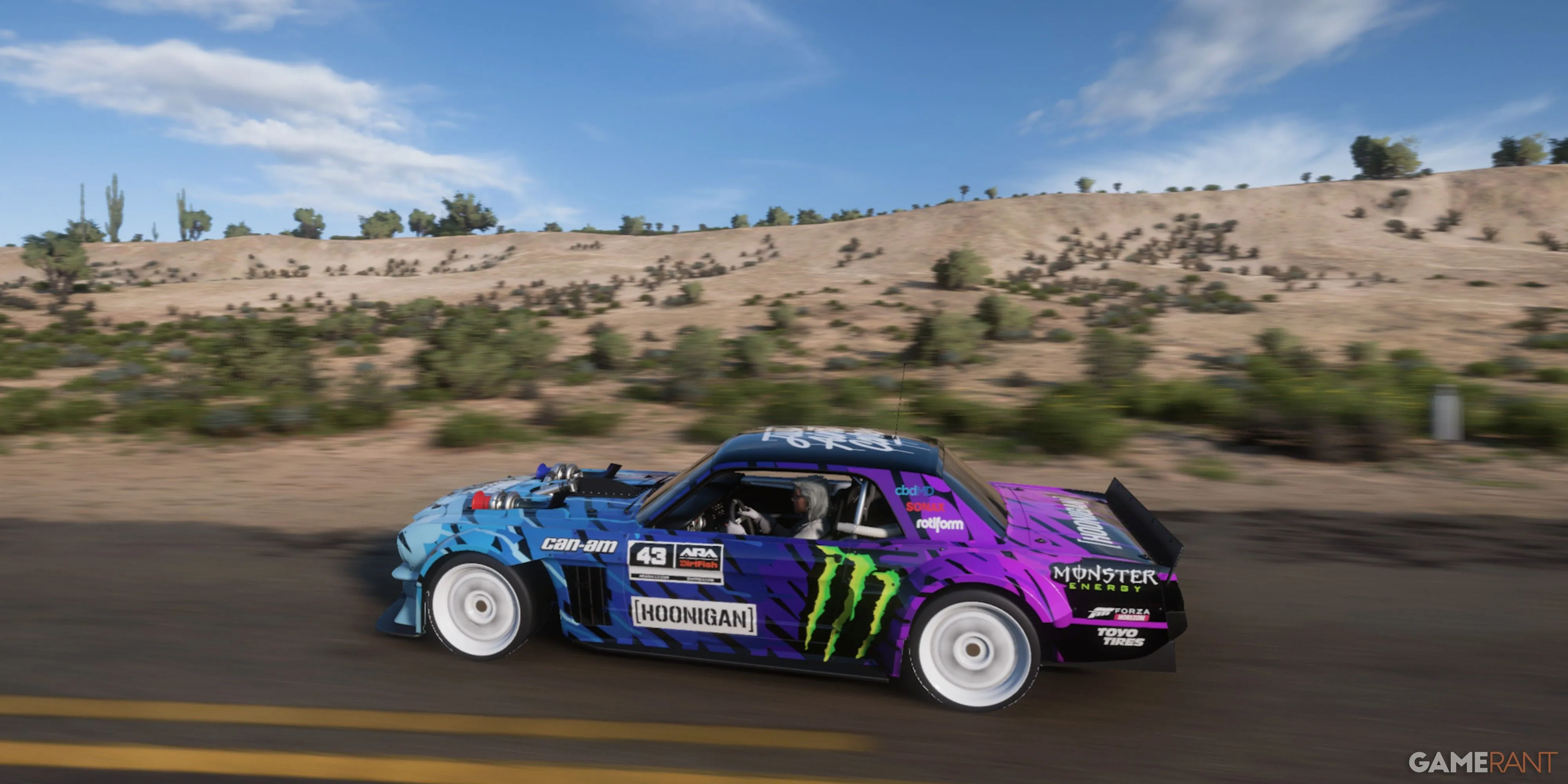 Chiếc Hoonigan Ford Hoonicorn Mustang huyền thoại trong Forza Horizon 5