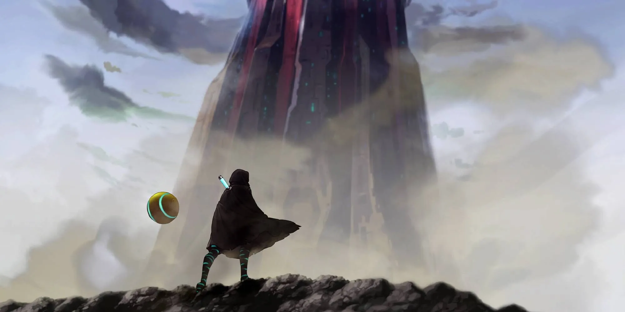 Chiến binh bí ẩn trong Shadow Labyrinth đối mặt với Tháp Đen hùng vĩ