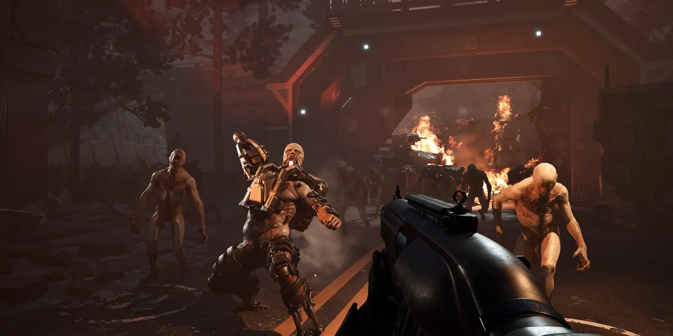 Đám quái vật Cyst và Husk gớm ghiếc lao tới, thách thức mọi game thủ Killing Floor 3.