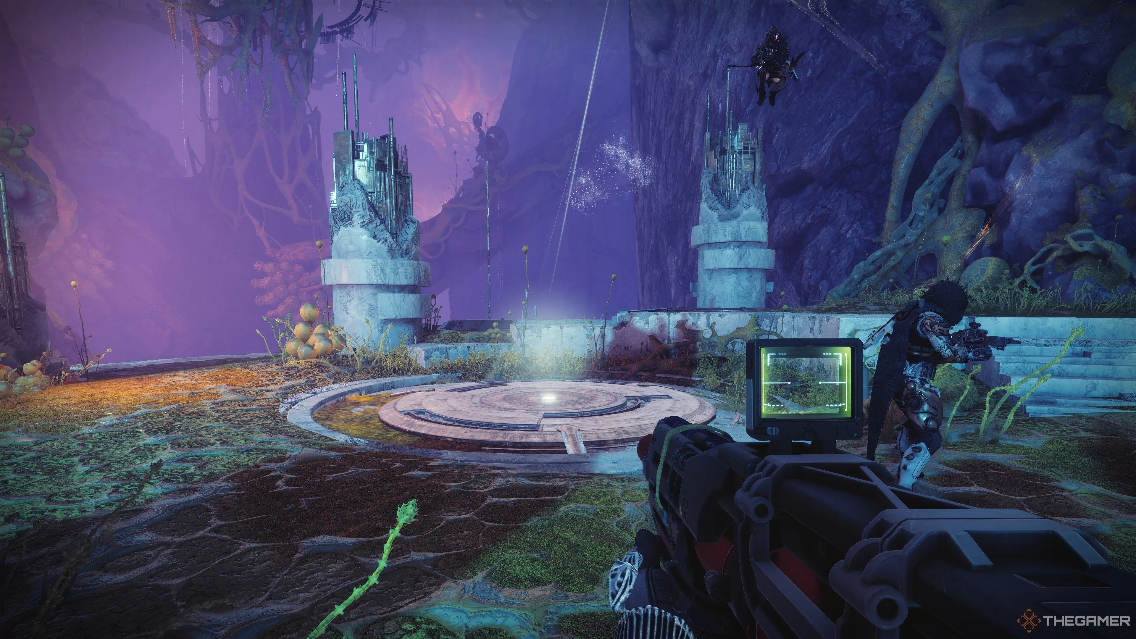 Đĩa kích hoạt cơ chế thứ hai, cần được điều phối trong raid Iatros Destiny 2