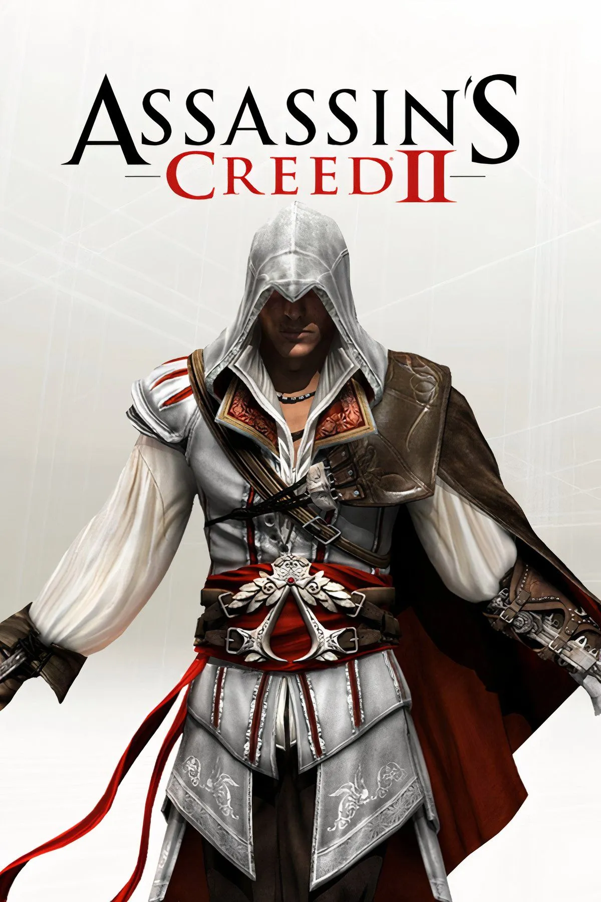 Ezio Auditore đứng trên một mái nhà ở Florence trong Assassin's Creed 2, dưới bầu trời trong xanh, ẩn chứa bí mật về Animus và dòng ký ức giả lập