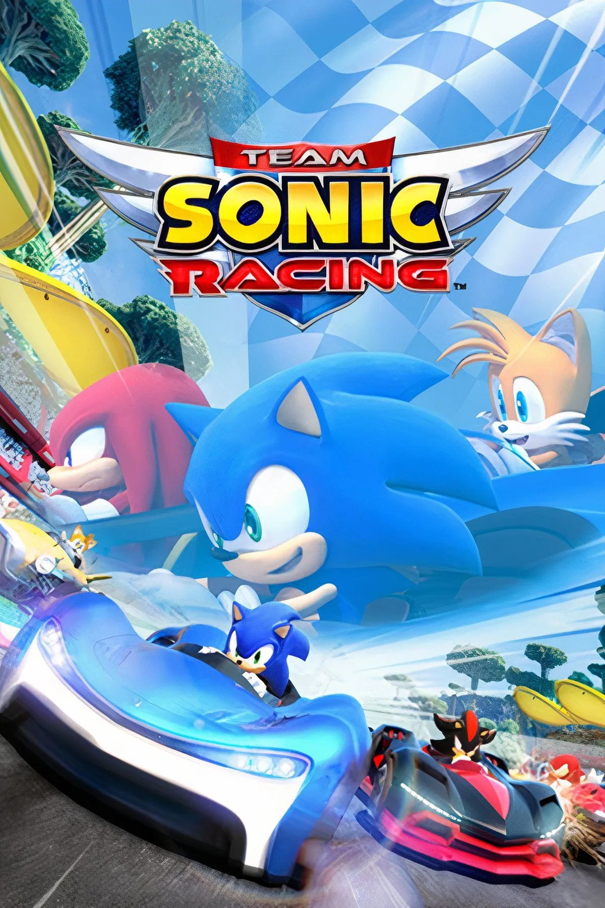 Game Team Sonic Racing với Sonic và những người bạn cùng đua trên nền Switch 2