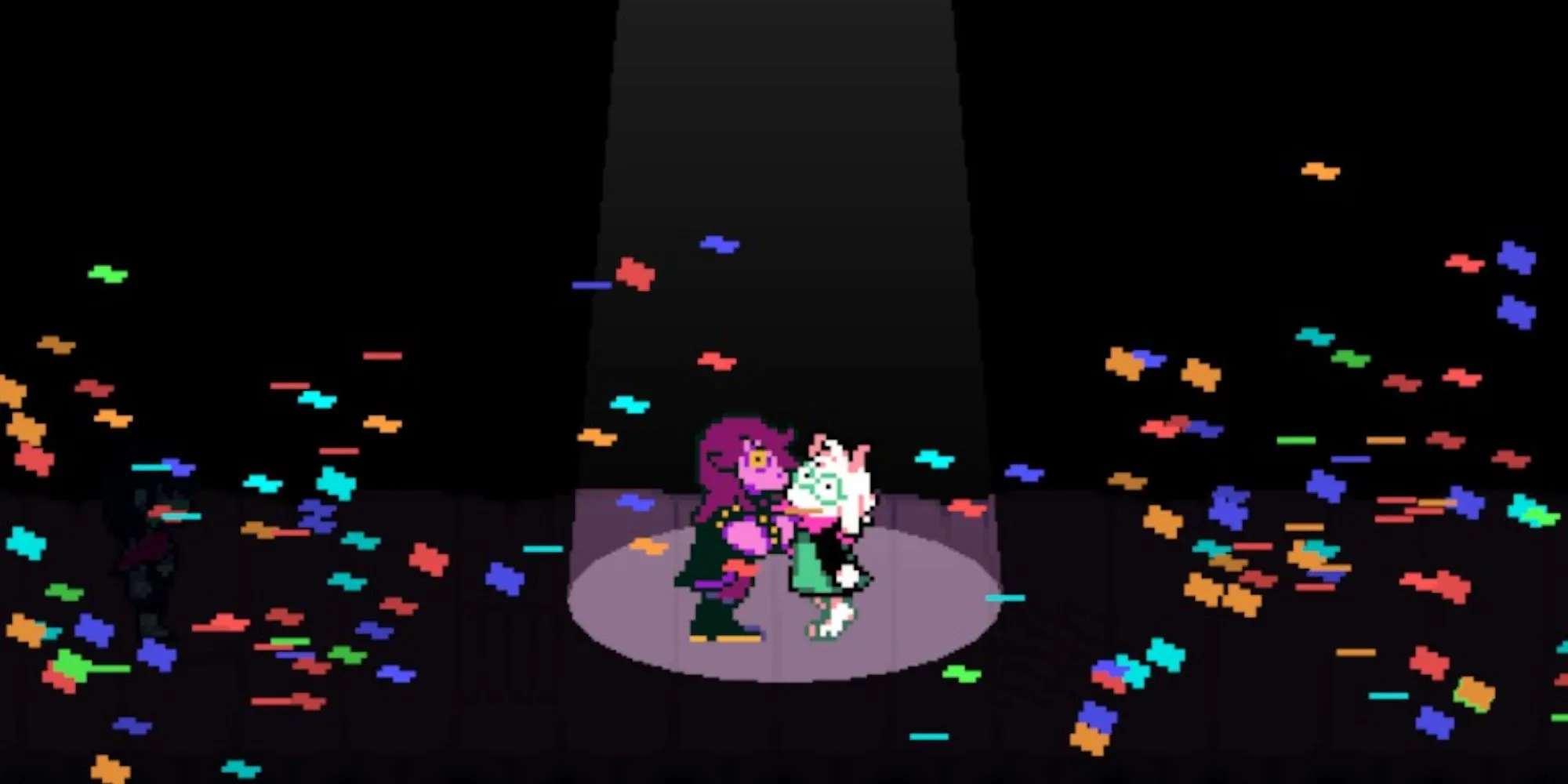 Hai nhân vật Susie và Ralsei từ Deltarune, tựa game bán chạy nhất trên eShop Nintendo Switch 2.
