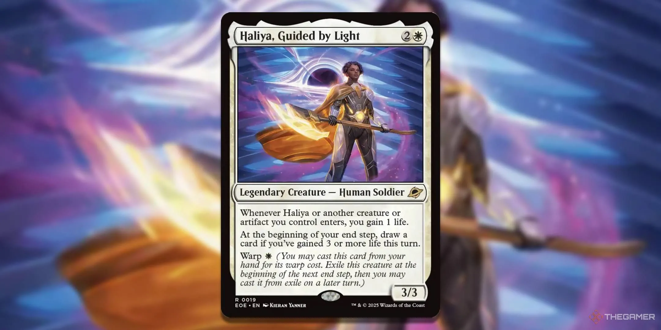 Haliya Guided By Light - Commander trắng tăng máu và rút bài trong Magic The Gathering