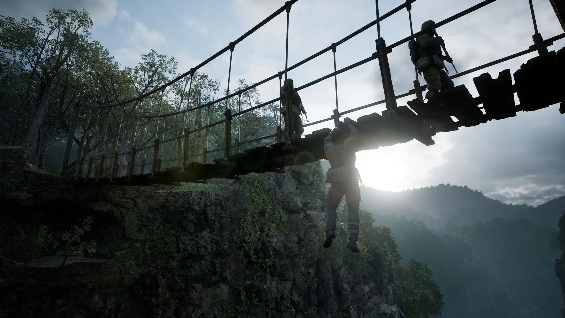 Hình ảnh cận cảnh Big Boss trong Metal Gear Solid Delta: Snake Eater, thể hiện đồ họa chân thực từ Unreal Engine 5