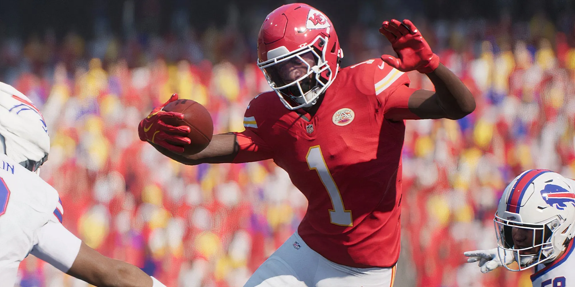 Hình ảnh cầu thủ trong chế độ Superstar Mode của Madden NFL 26, thể hiện hành trình sự nghiệp đầy thử thách