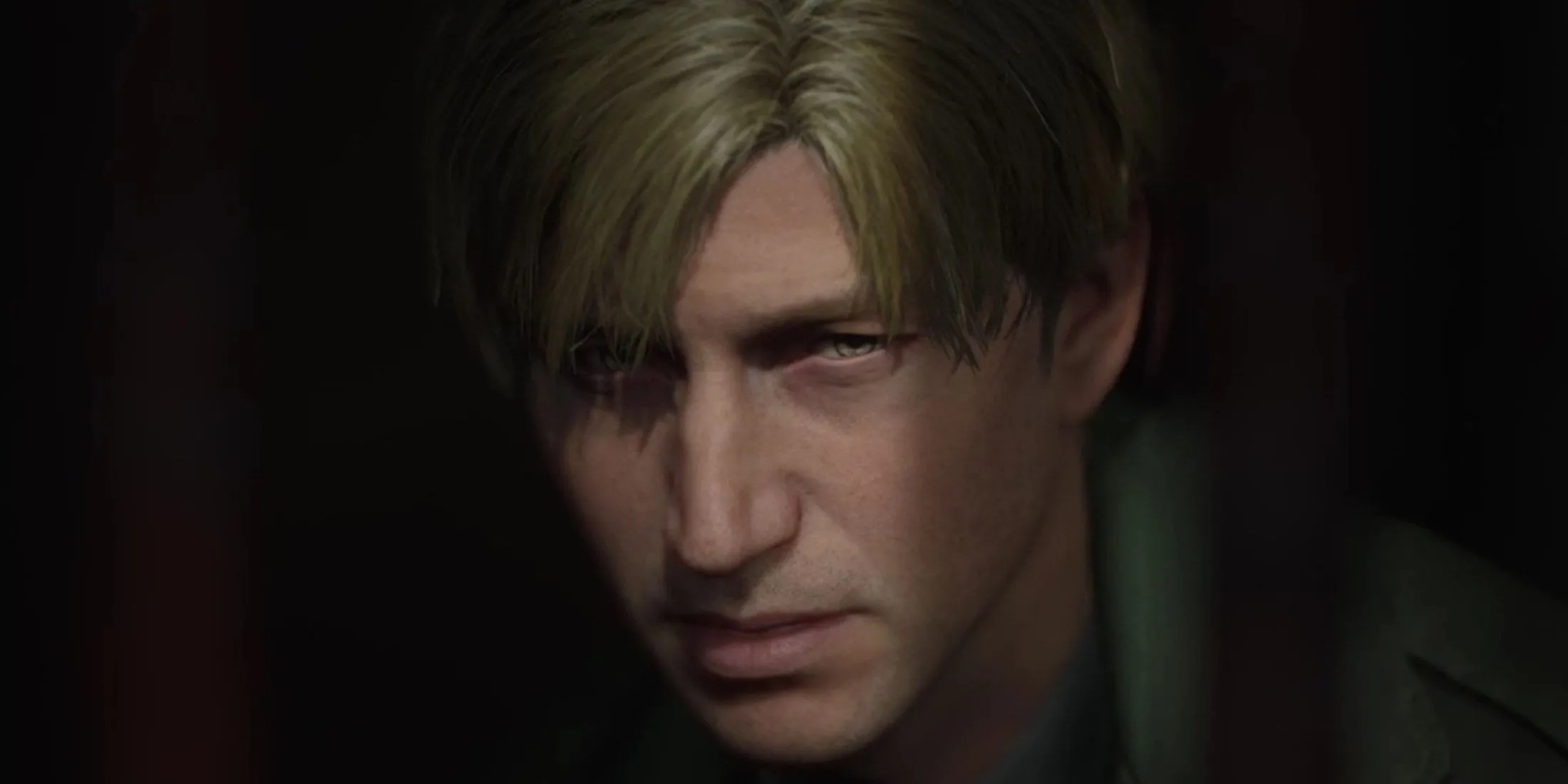 Hình ảnh nhân vật James Sunderland từ Silent Hill 2 Remake dưới ánh sáng ma mị.