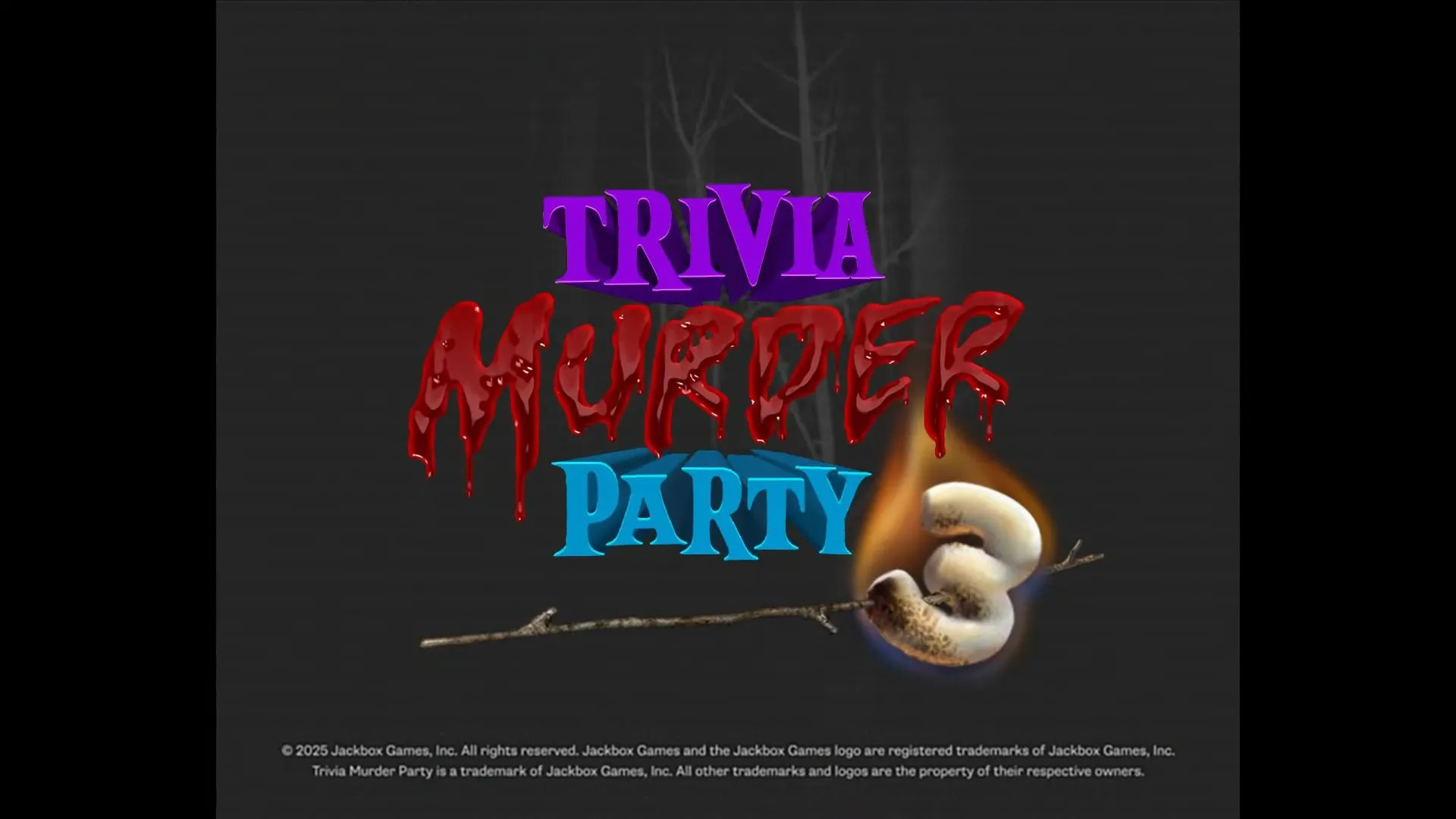 Hình ảnh teaser của Trivia Murder Party 3, tựa game tiệc tùng kinh dị của Jackbox Games bị dời lịch phát hành sang năm 2026.