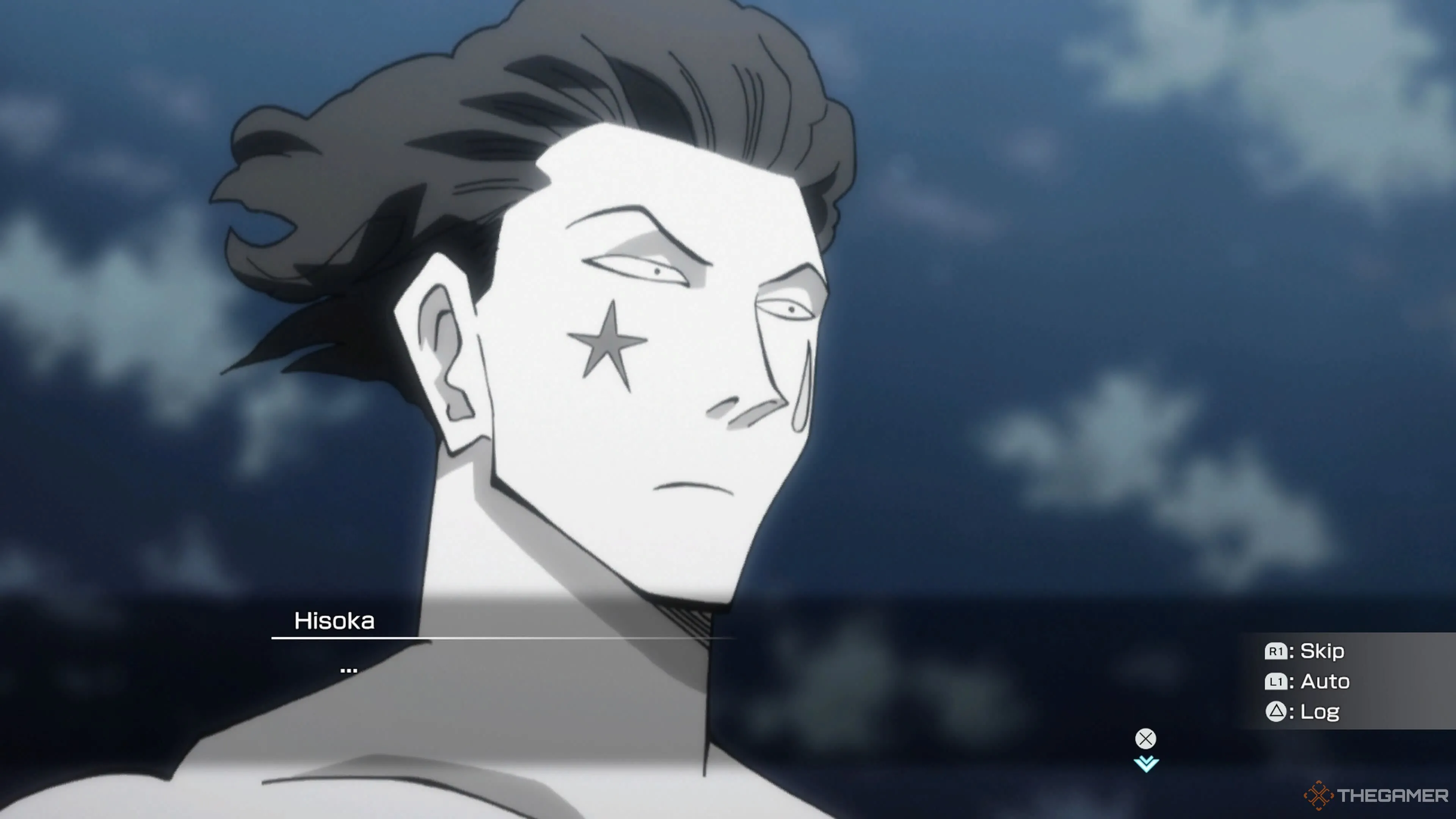 Hisoka với vẻ mặt ngạc nhiên trong Hunter x Hunter: Nen x Impact
