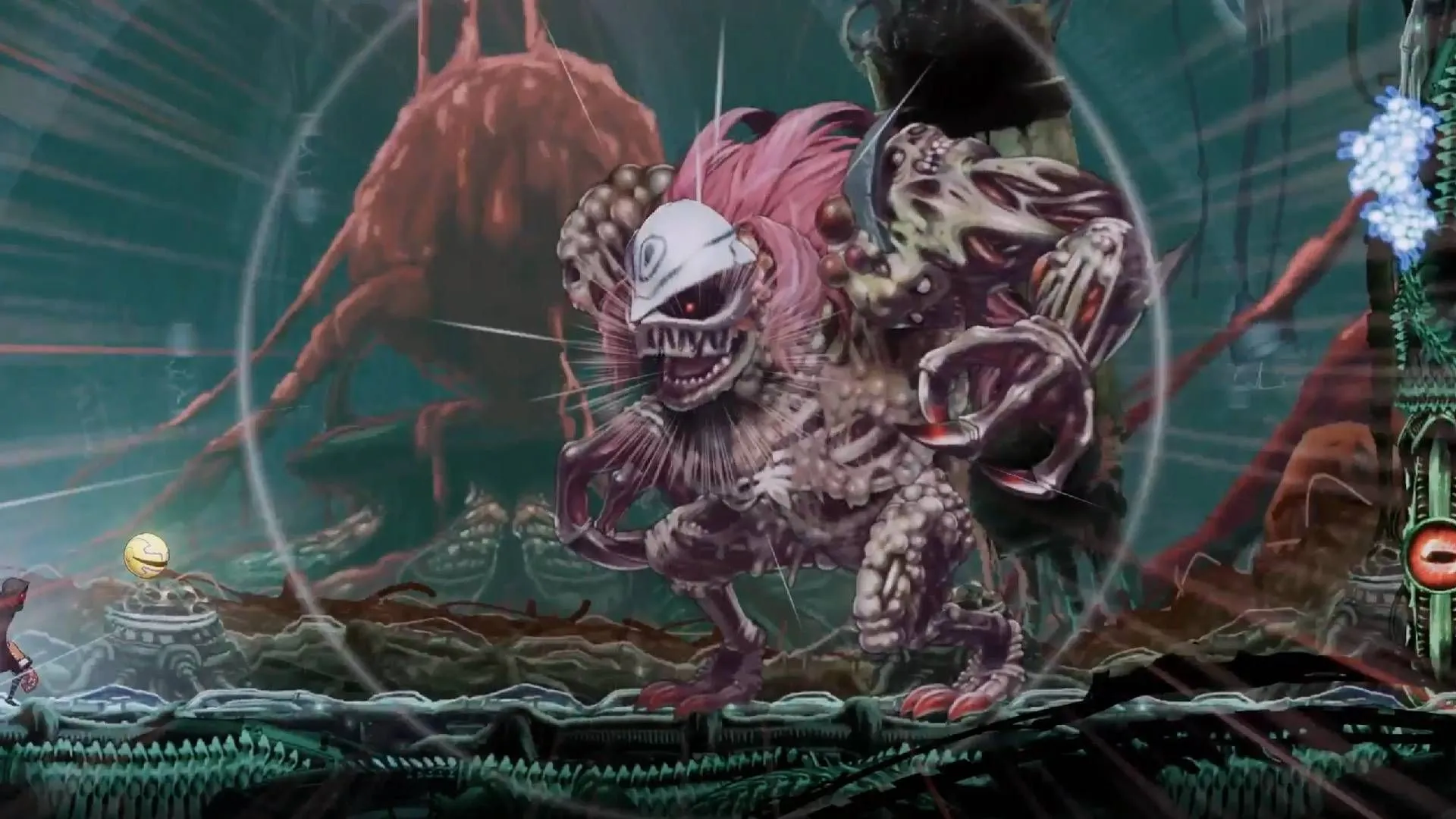 Họa tiết môi trường độc đáo trong thế giới Metroidvania của Shadow Labyrinth