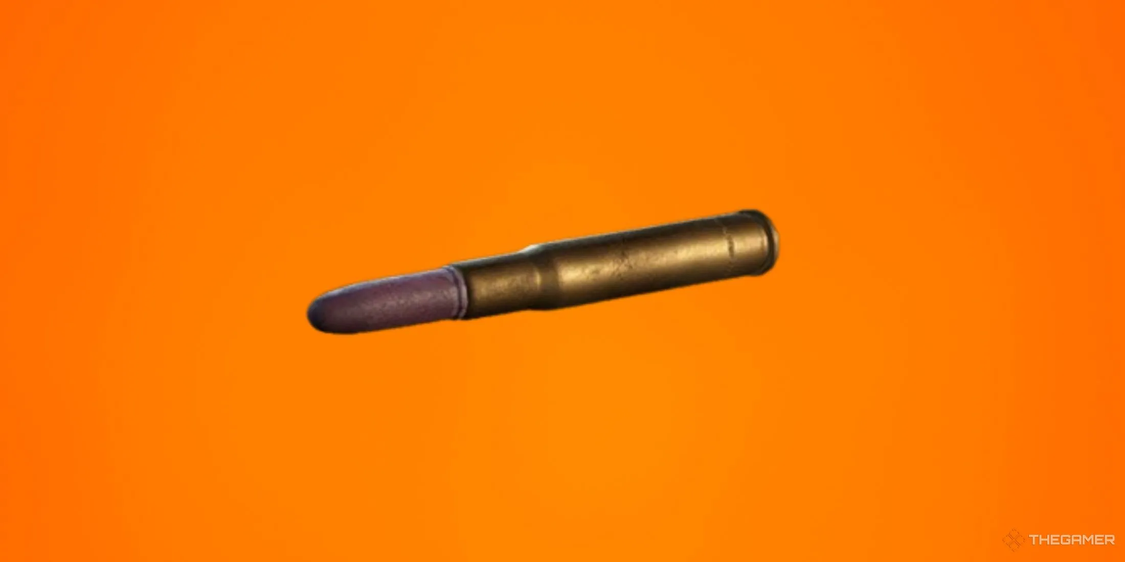 Hộp đạn Subsonic Ammo trong Sniper Elite: Resistance với nền màu cam gradient