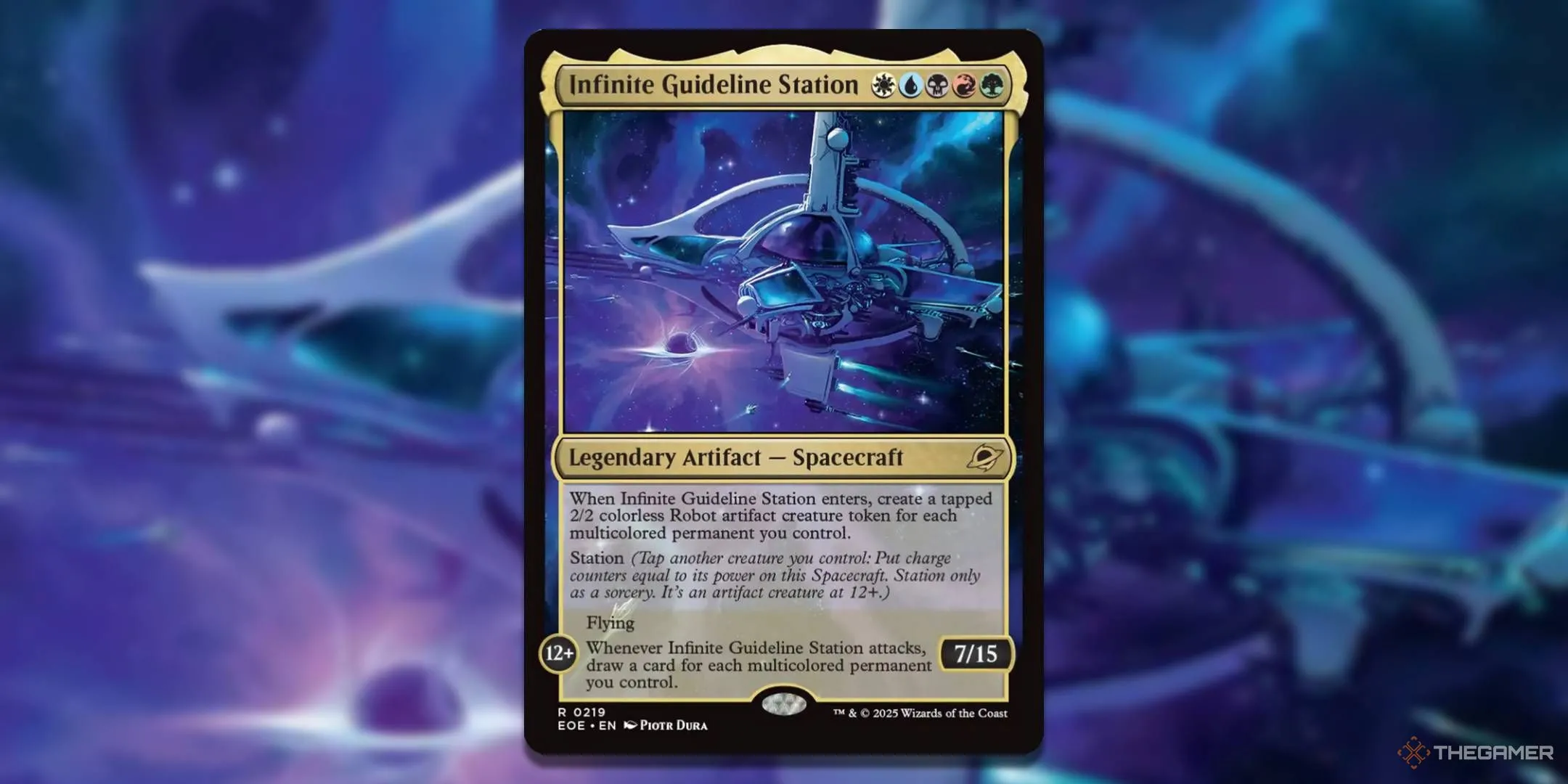 Infinite Guideline Station - Commander 5 màu mạnh mẽ nhất Edge of Eternities