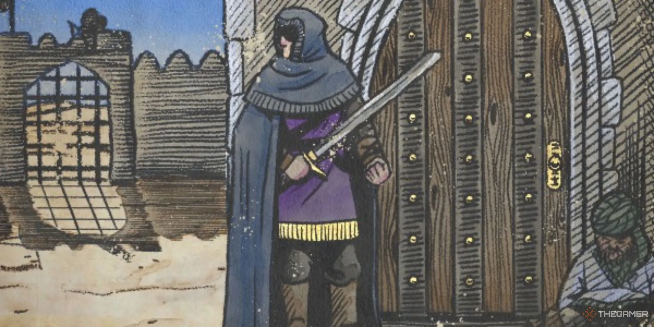 Kẻ ám sát trong Stronghold Crusader Definitive Edition đang do thám thành Antioch