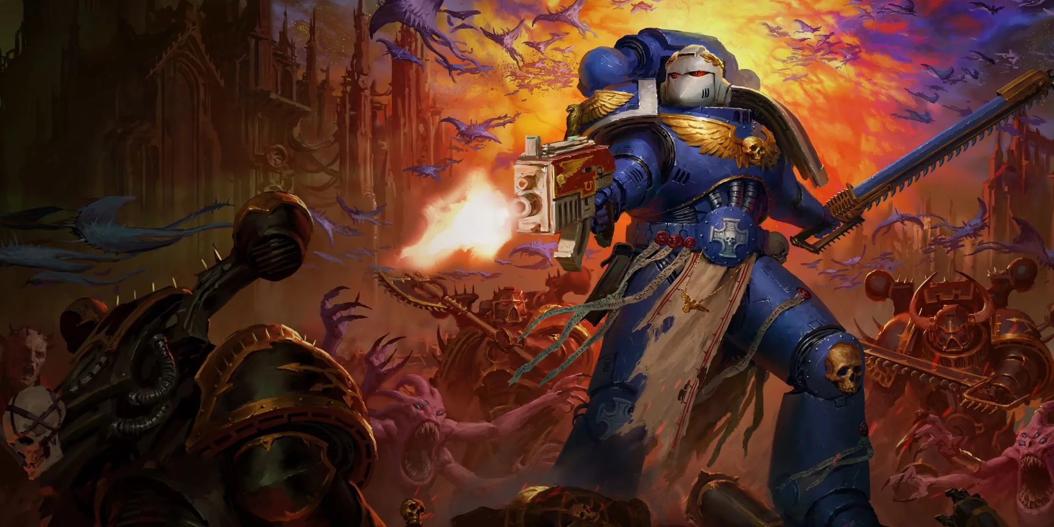 Khẩu Boltgun uy lực, biểu tượng của Space Marine Warhammer 40K