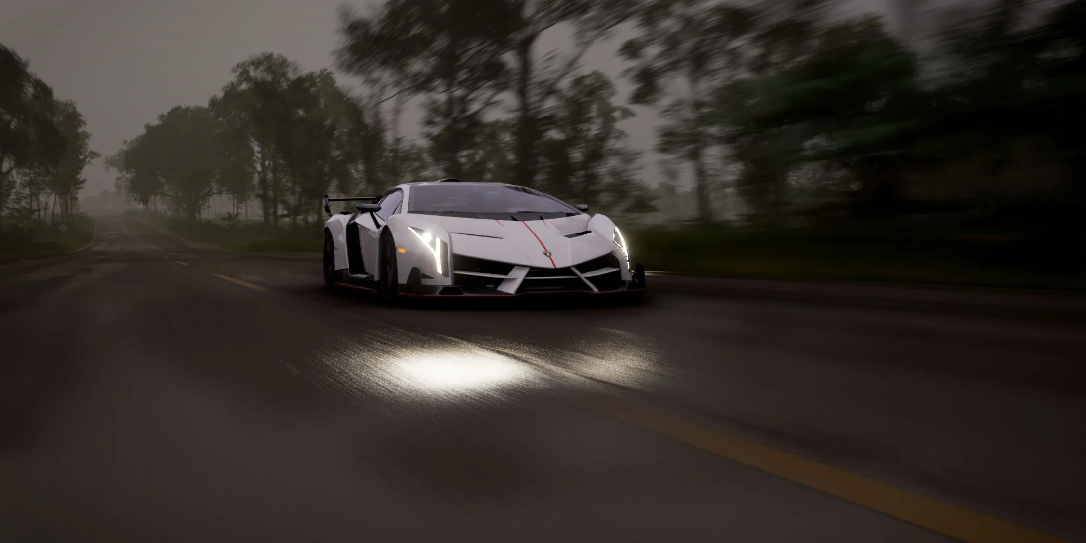 Lamborghini Veneno 2013 với thiết kế siêu ngầu trong Forza Horizon 5
