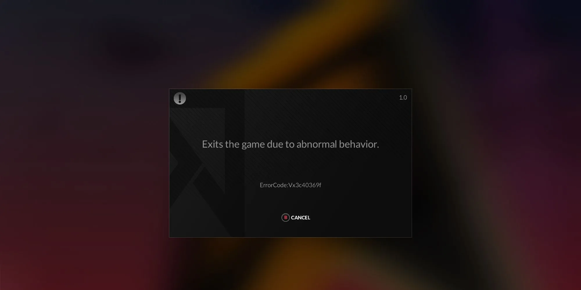 Màn hình thông báo lỗi của phần mềm anti-cheat trong DJMAX Respect V, thể hiện sự can thiệp sâu của các công nghệ DRM vào hệ thống PC của game thủ.