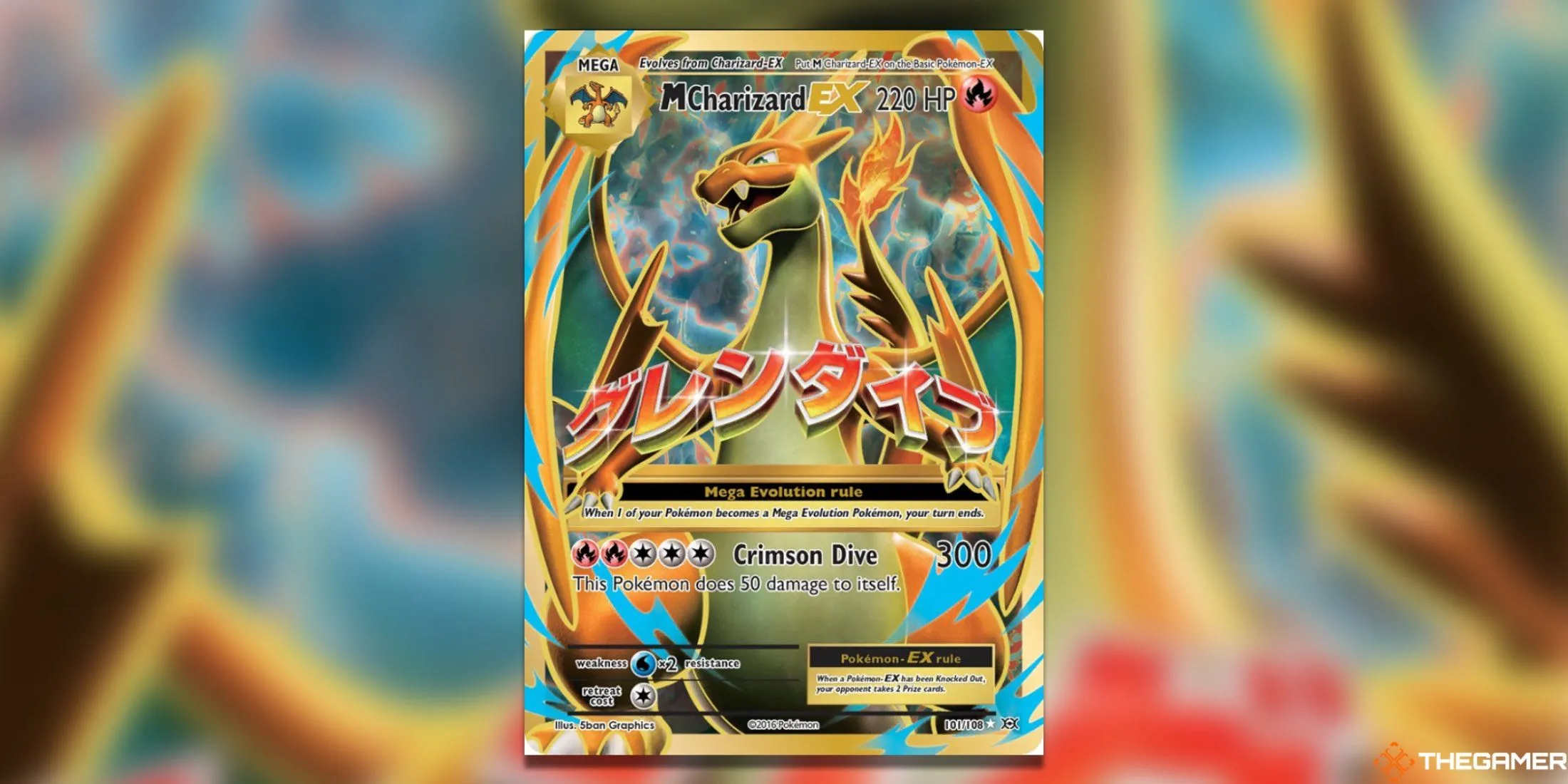 Mega Charizard Y EX oai phong trong bộ bài Pokémon TCG XY Evolutions, mang lại cảm giác hoài niệm và giá trị vượt thời gian.