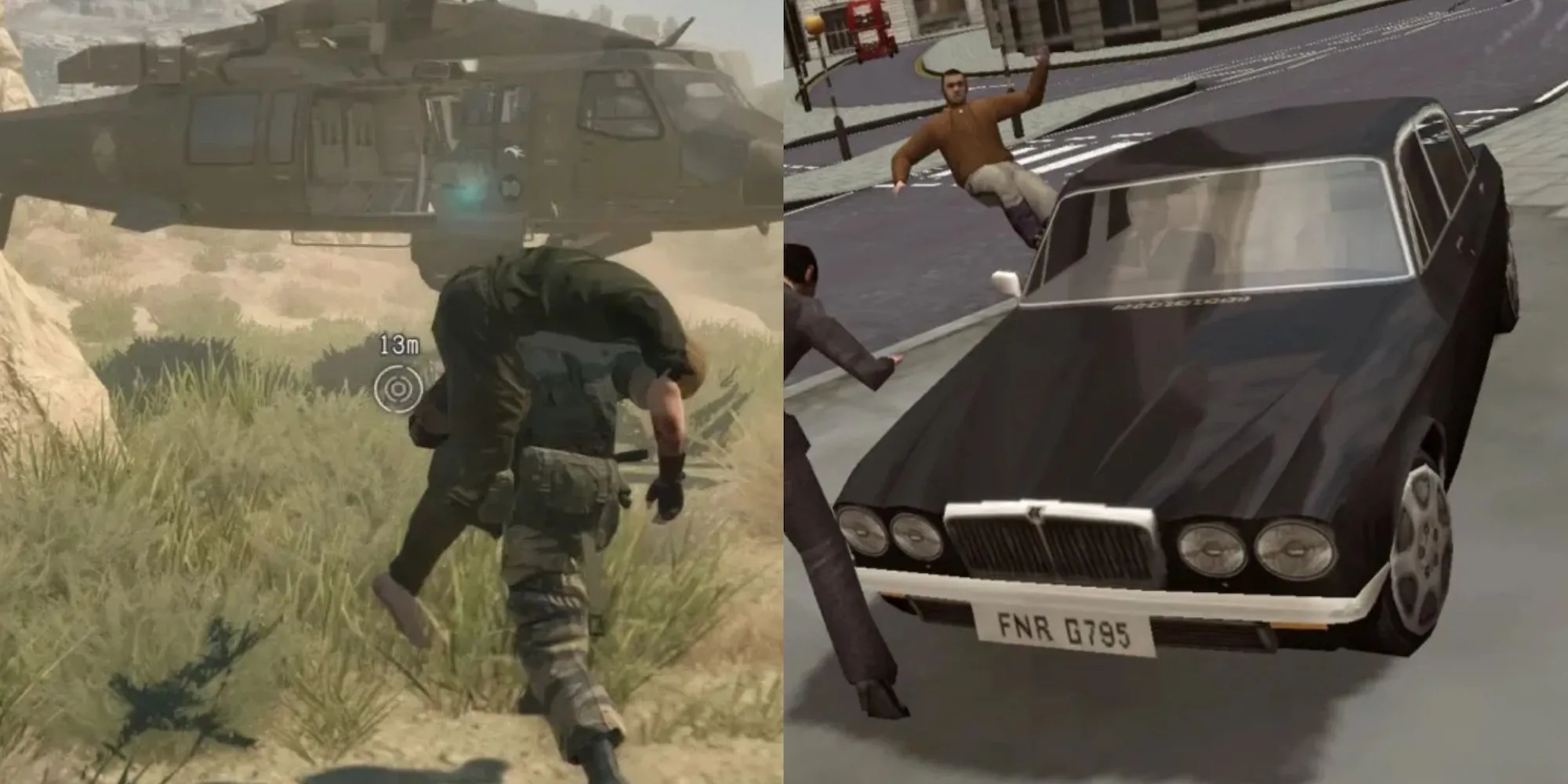 Metal Gear Solid 5 và The Getaway, hai tựa game thế giới mở đáng chú ý