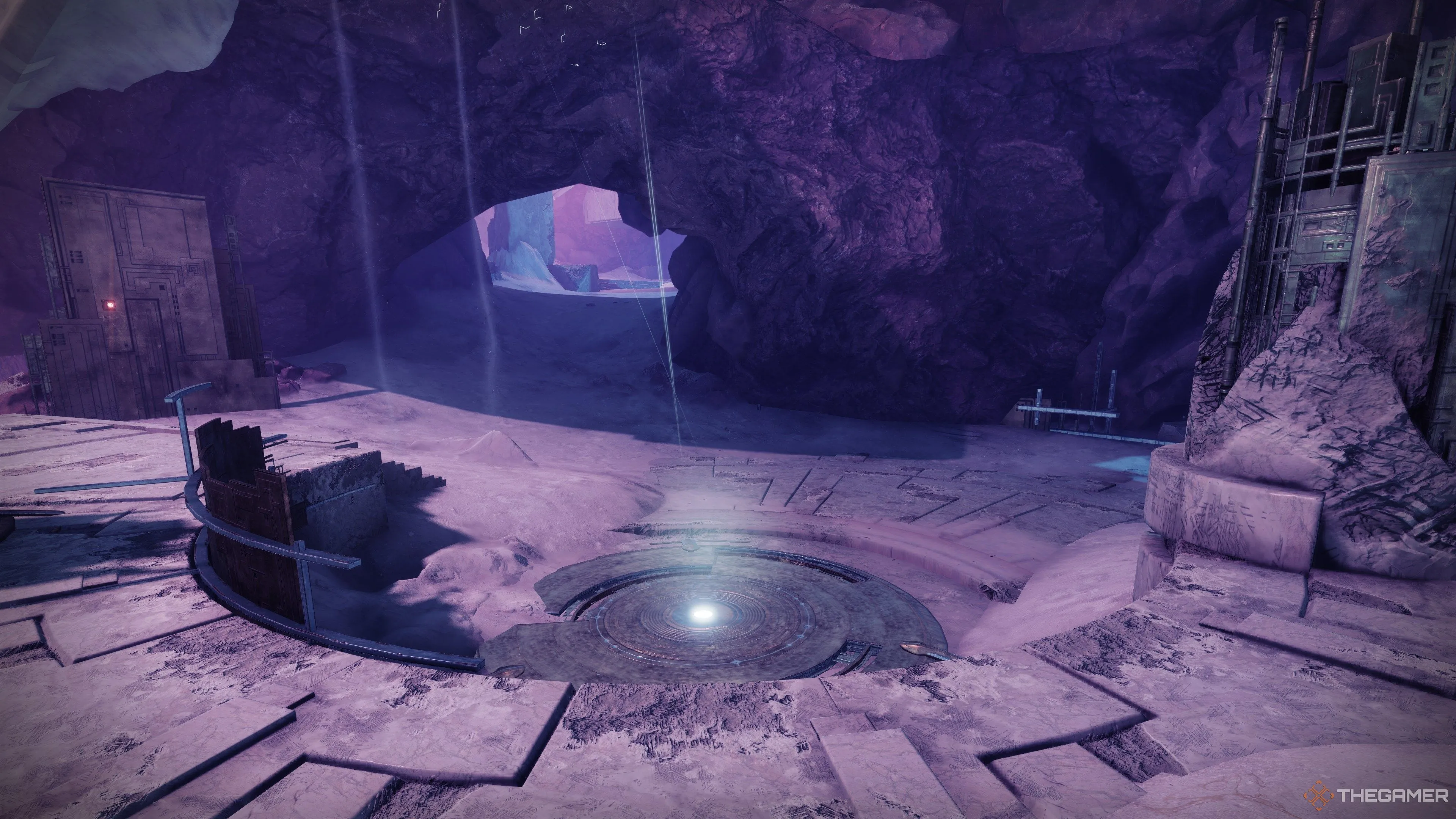 Một trong ba đĩa kích hoạt cơ chế ở encounter Iatros, raid Desert Perpetual