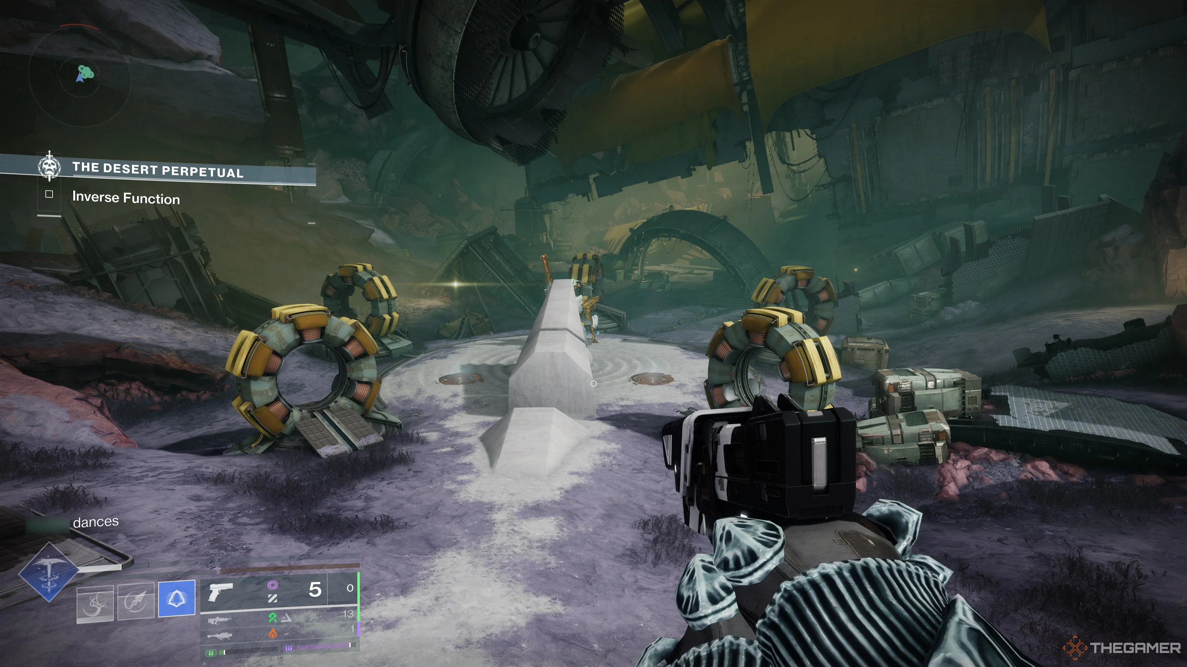 Năm vòng tròn cơ chế chính trong encounter Agraios raid Destiny 2