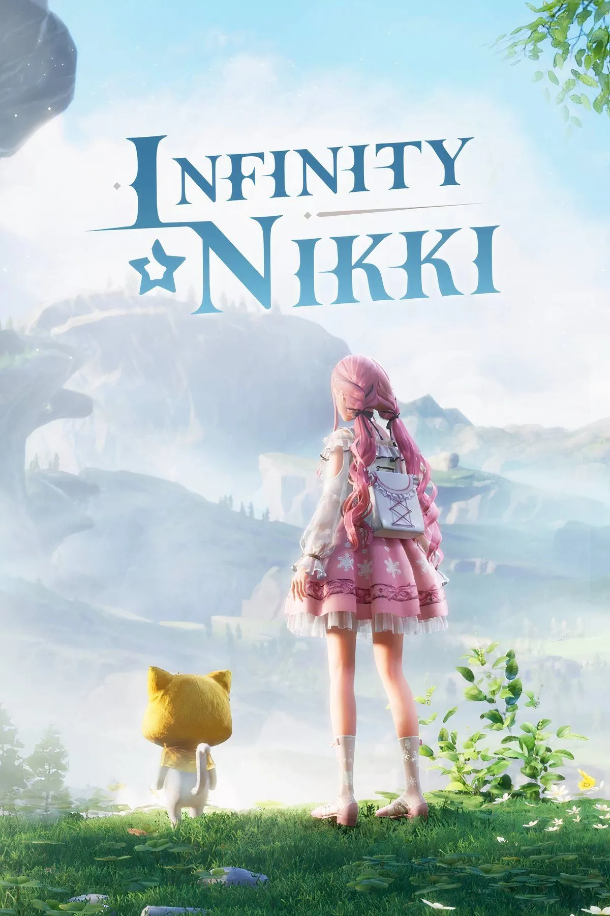 Nikki tạo dáng quyến rũ trong thế giới mơ mộng của game Infinity Nikki