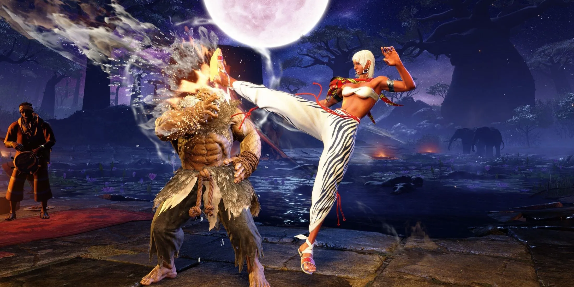 Nữ chiến binh Elena với phong thái duyên dáng nhưng đầy uy lực trong Street Fighter 6
