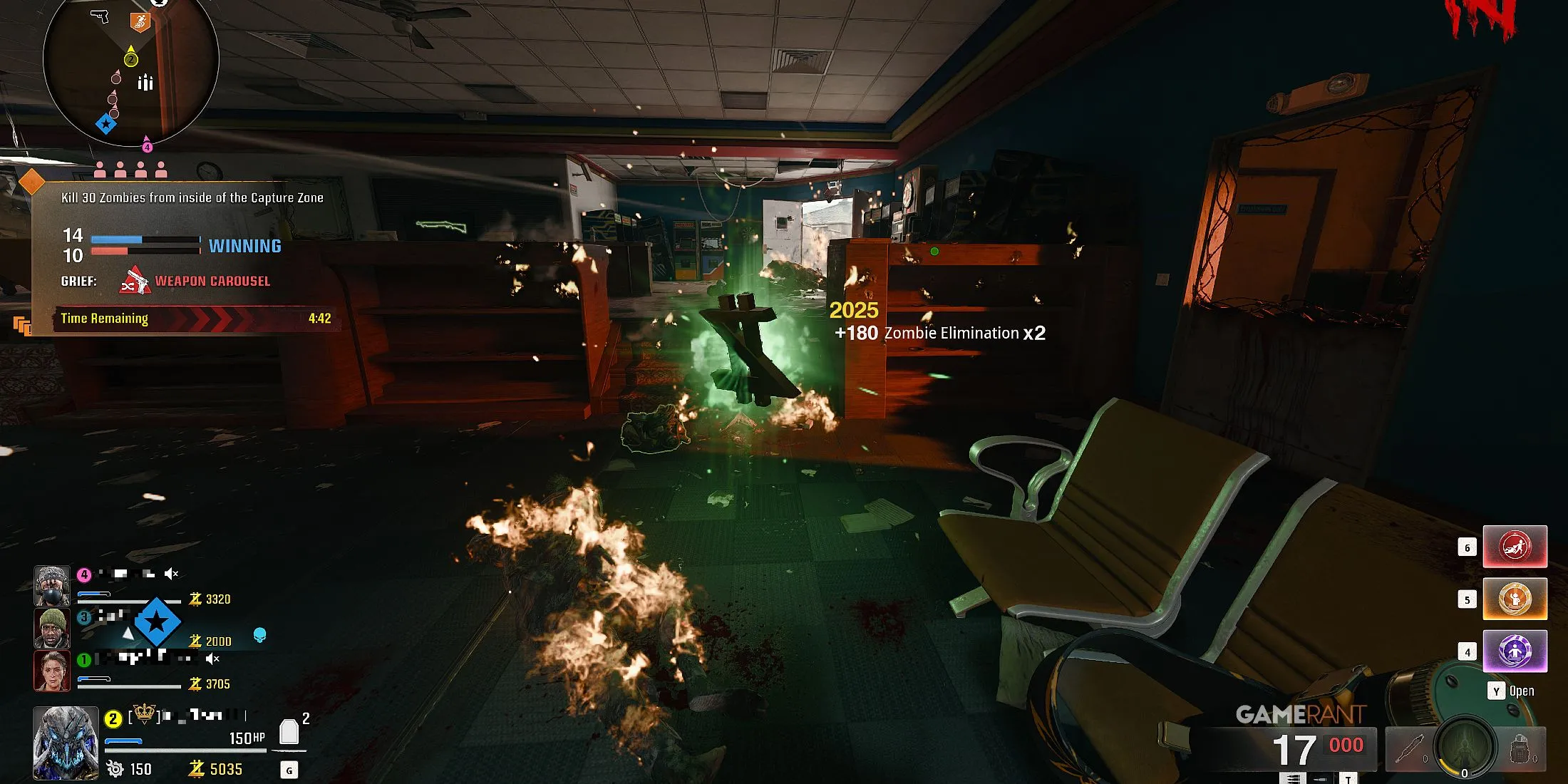 Power-Up tăng Essence trong chế độ Grief Black Ops 6 Zombies