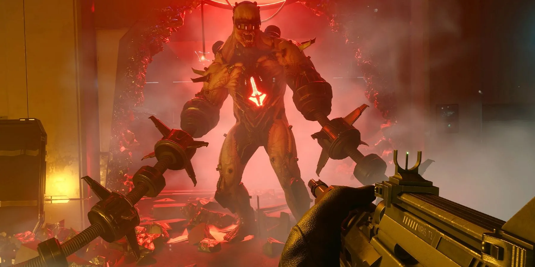 Quái vật Fleshpound trong ảnh gameplay trailer của Killing Floor 3, game bắn súng kinh dị co-op dự kiến lên Xbox Game Pass tháng 7 2025.