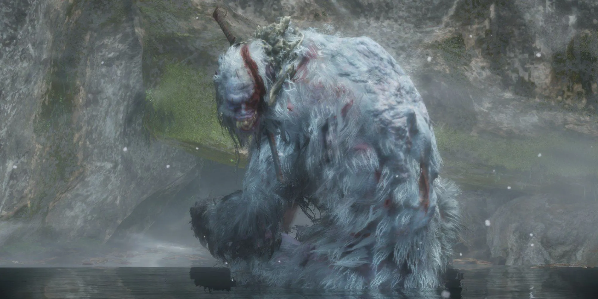 Quái vật Guardian Ape bị thương trong Sekiro, biểu tượng cho sự mong manh của các tựa game kỹ thuật số và nguy cơ chúng có thể không tồn tại mãi mãi.