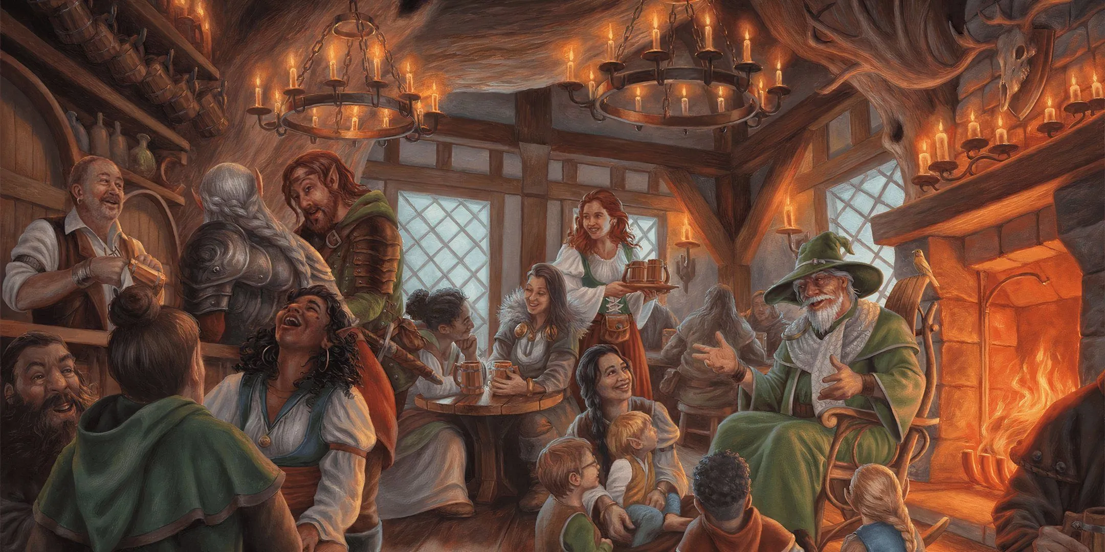 Quán rượu Dragonlance - Điểm đến quen thuộc của các nhà phiêu lưu Dungeons &amp; Dragons.