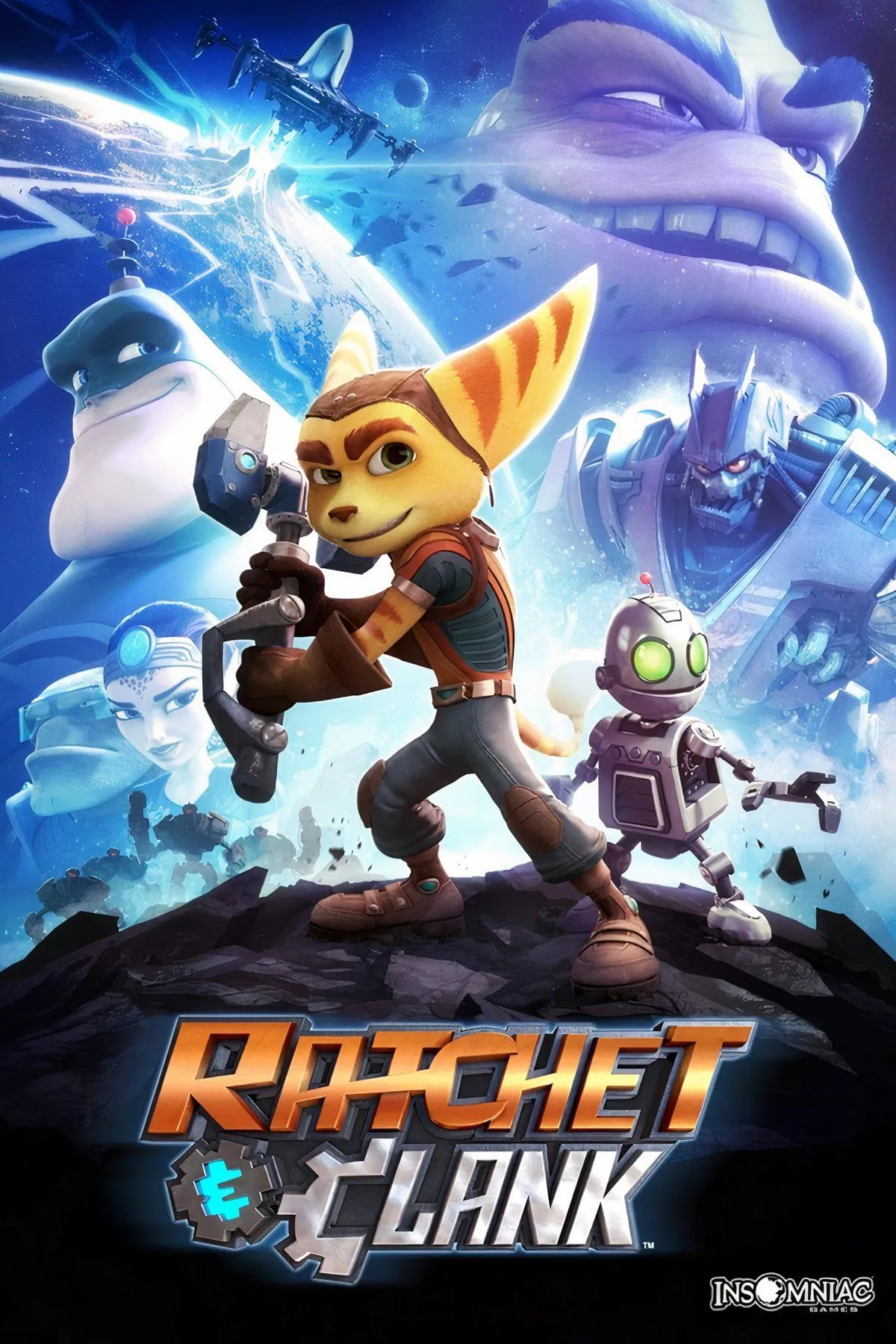 Ratchet và Clank trong game Ratchet &amp; Clank 2016