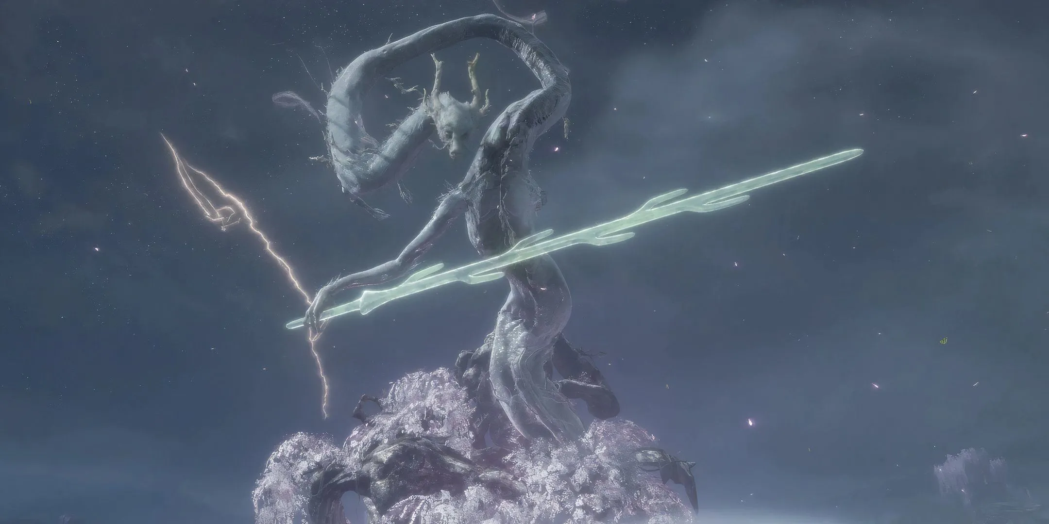 Rồng Thần trong Sekiro, tượng trưng cho đỉnh cao của chiến thắng và cảm giác hài lòng khi game thủ cuối cùng cũng hoàn thành một tựa game.