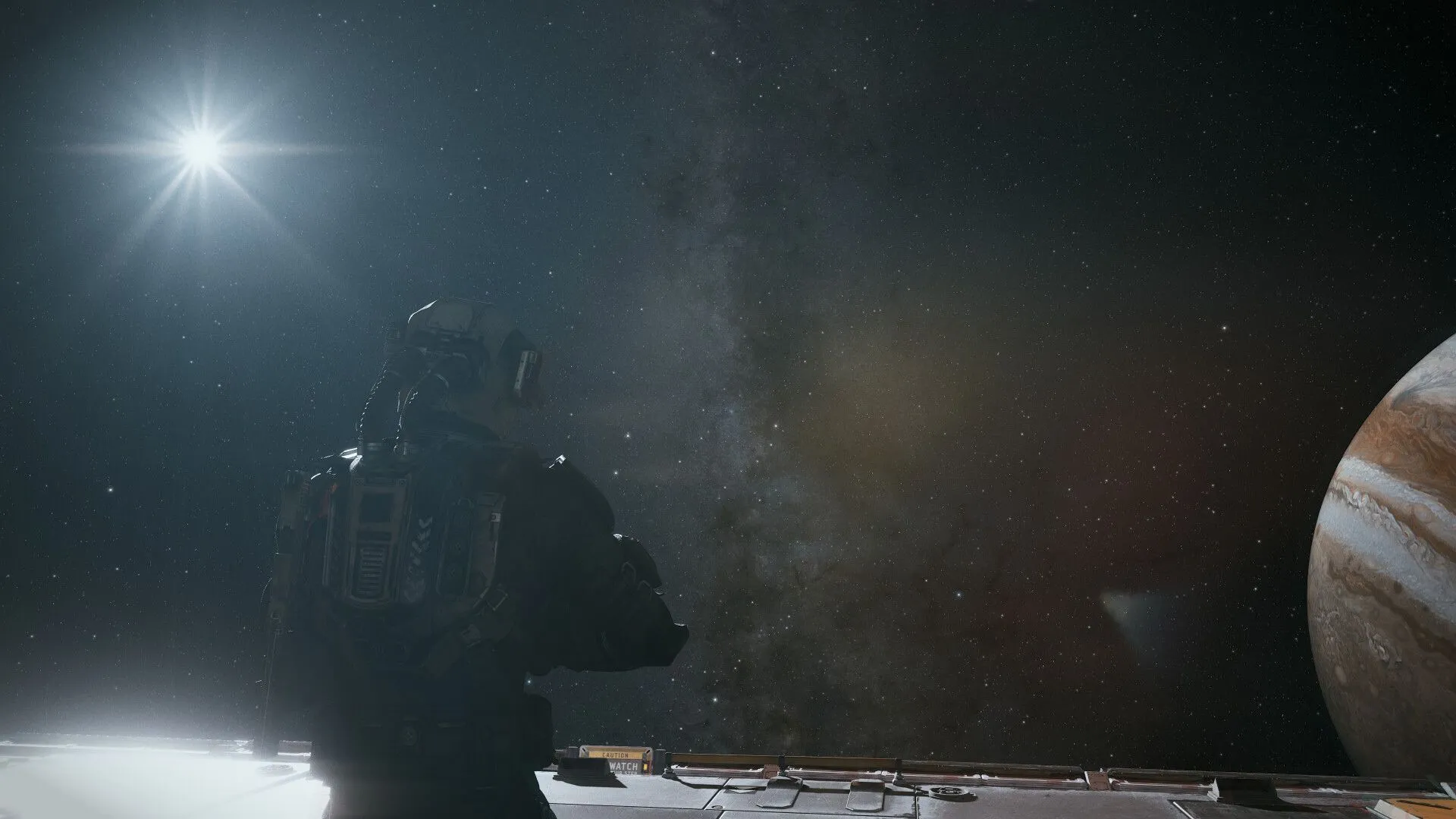 Tạo hình một nhân vật game The Expanse Osiris Reborn trong trang phục du hành không gian, thể hiện đồ họa và thiết kế của Owlcat Games
