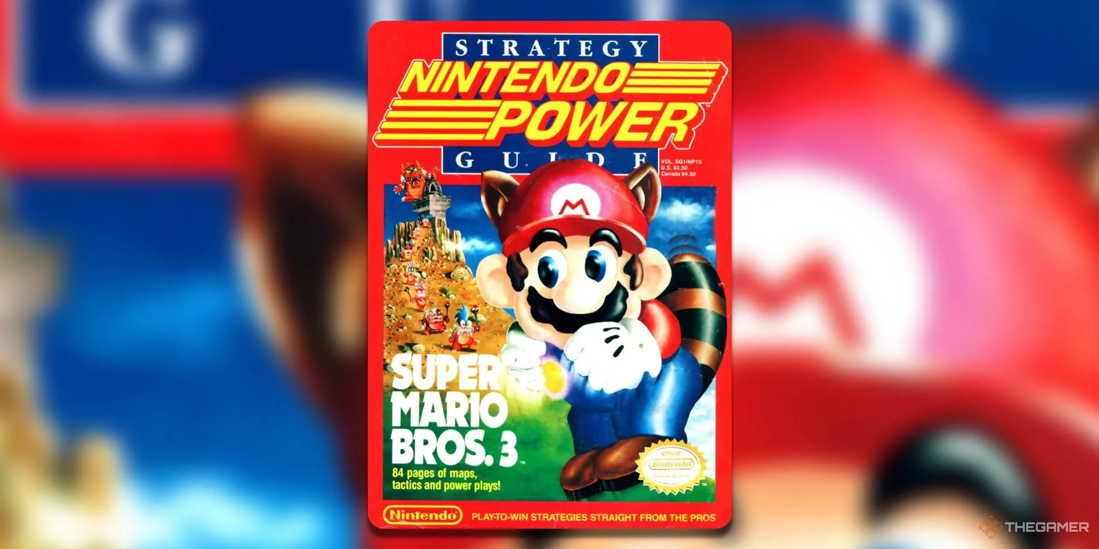 Tạp chí Nintendo Power số 13 tháng 6 năm 1990, tập trung vào hướng dẫn chiến thuật Super Mario Bros 3