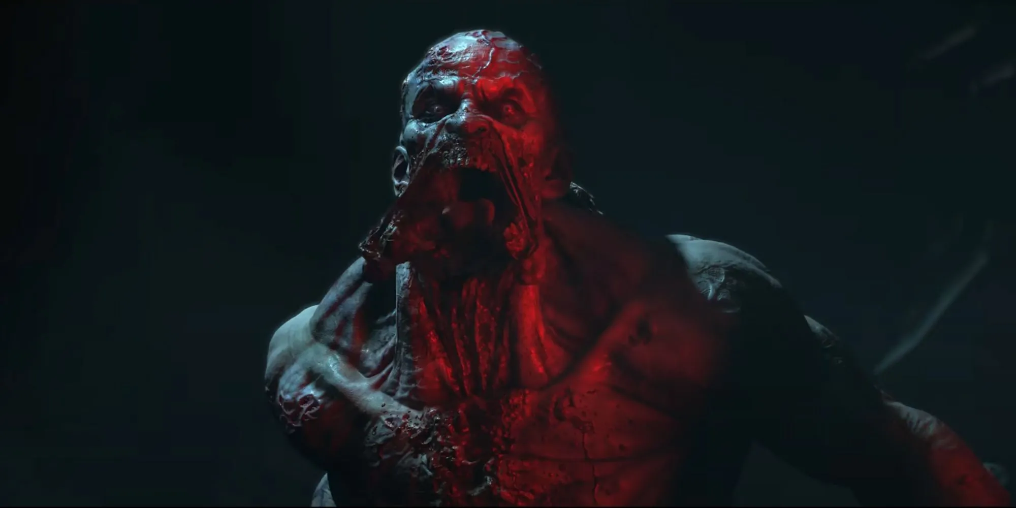 Zombie hung hăng gầm gừ trong bối cảnh hoang tàn của Dying Light The Beast