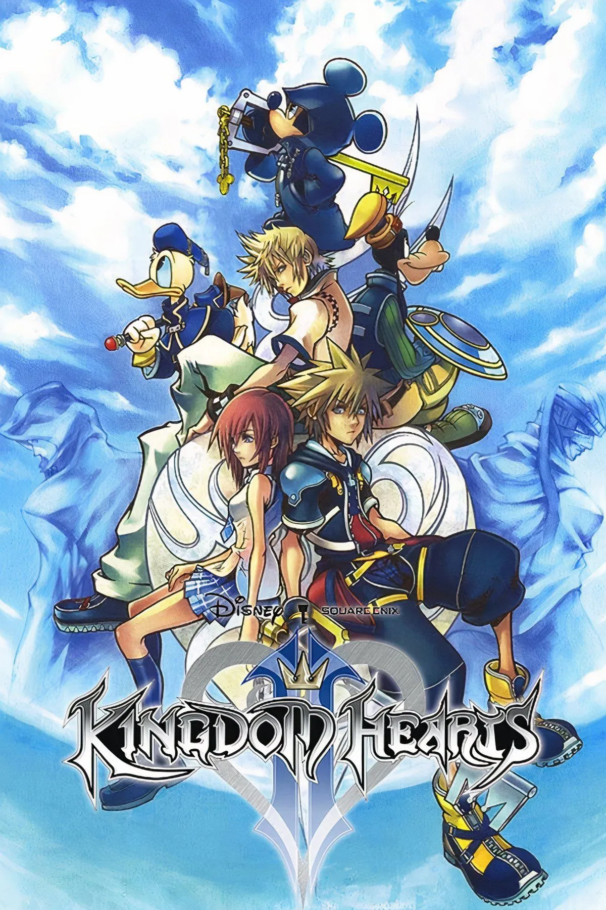 Bìa nghệ thuật của sách hướng dẫn BradyGames Limited Edition Guide cho Kingdom Hearts 2, một vật phẩm sưu tầm quý giá cho mọi fan.