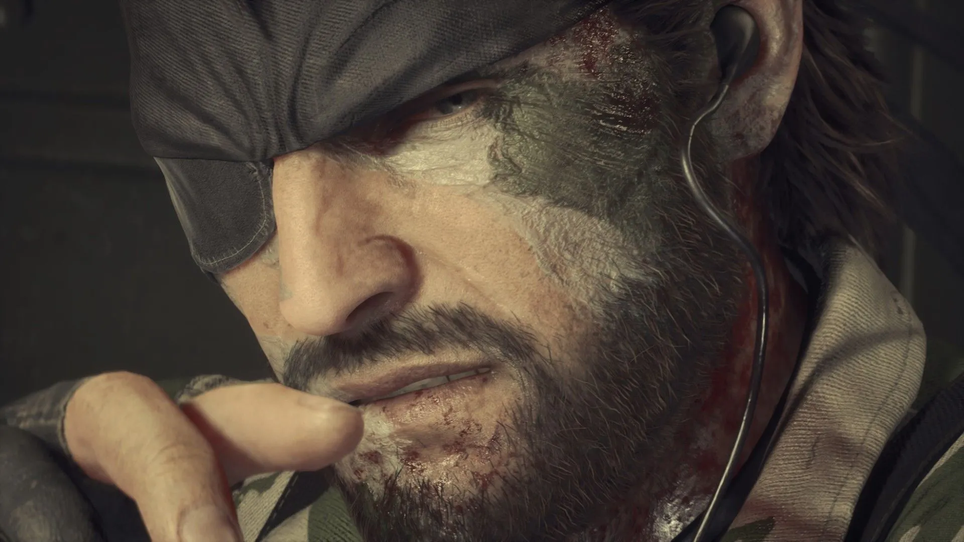 Naked Snake trong phân cảnh căng thẳng của Metal Gear Solid Delta: Snake Eater