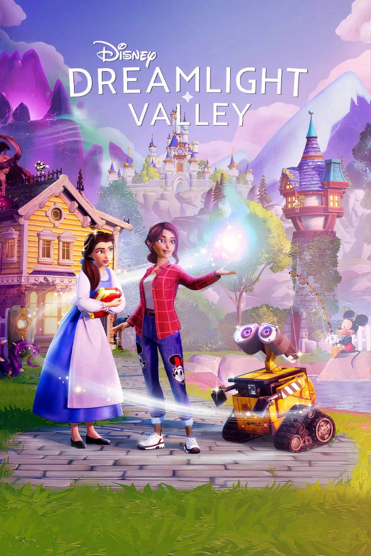 Nhân vật Mickey và Goofy khám phá thế giới Disney Dreamlight Valley