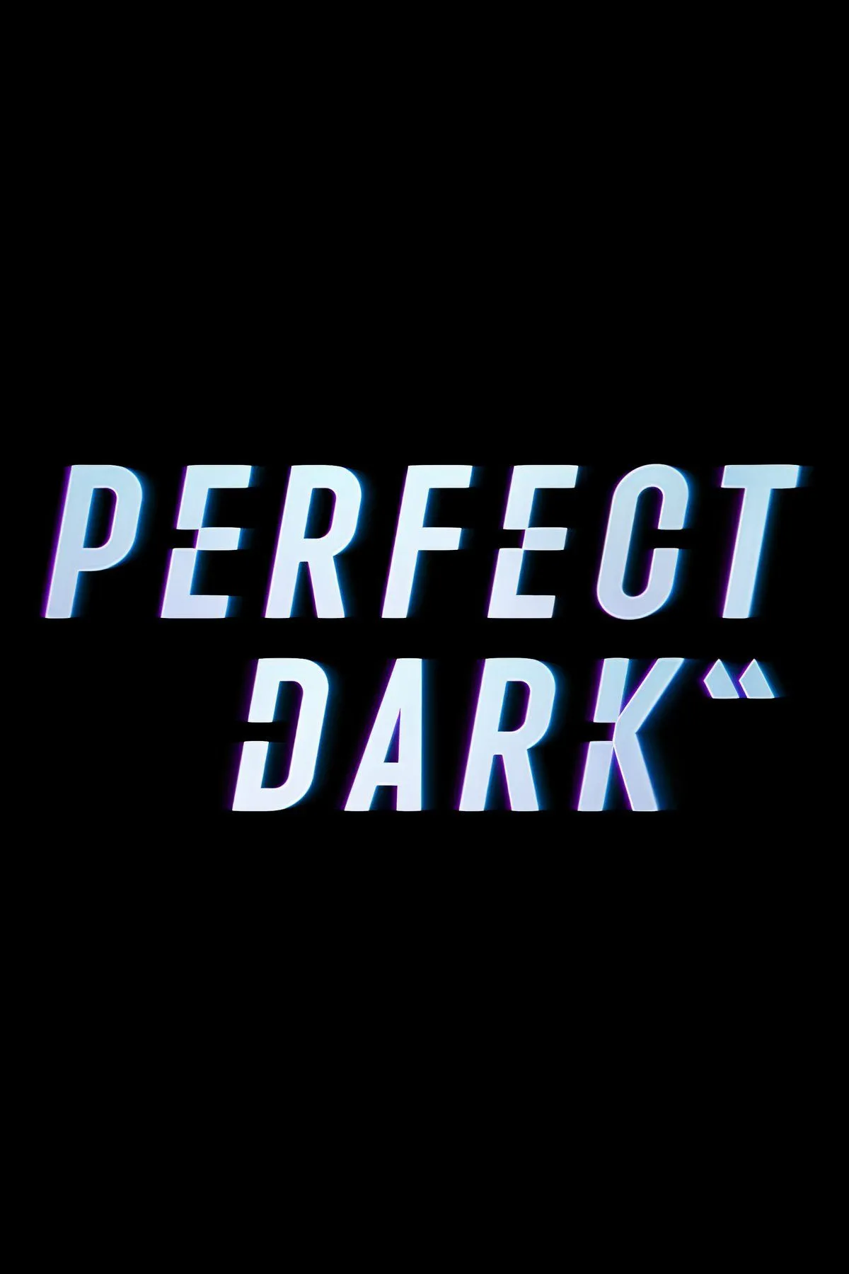 Poster game Perfect Dark năm 2025 với thiết kế hiện đại