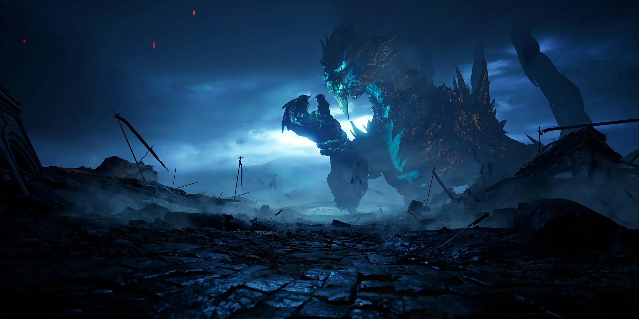 Rồng Arena, đồng hành bí ẩn của Kaser trong Lost Soul Aside, lơ lửng đầy uy lực